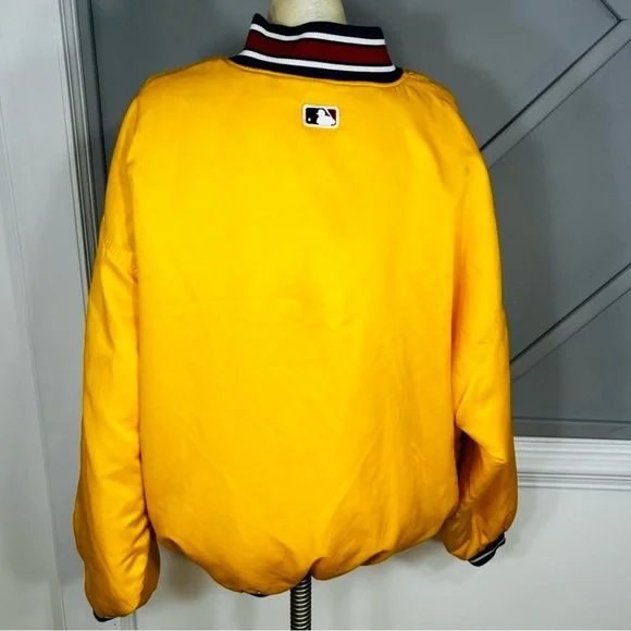 Authentic Vintage Starter Atlanta Braves Jacket Bomber MLB Baseball Size 4XL - Picture 5 of 7